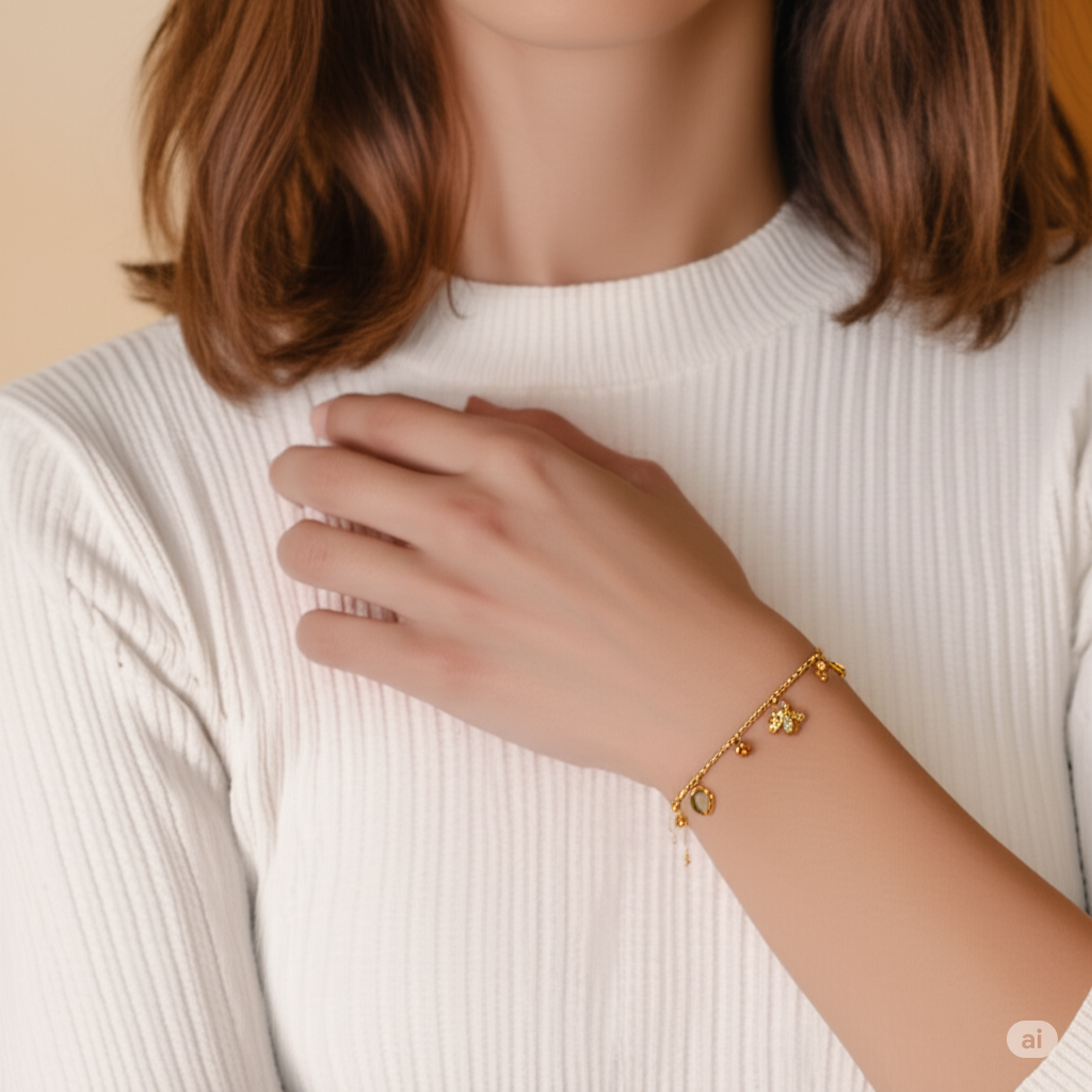 Bumble Bee bracelet - 10KT