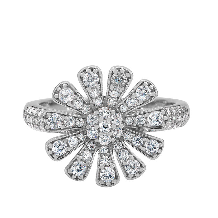 Sterling Silver Daisy Ring