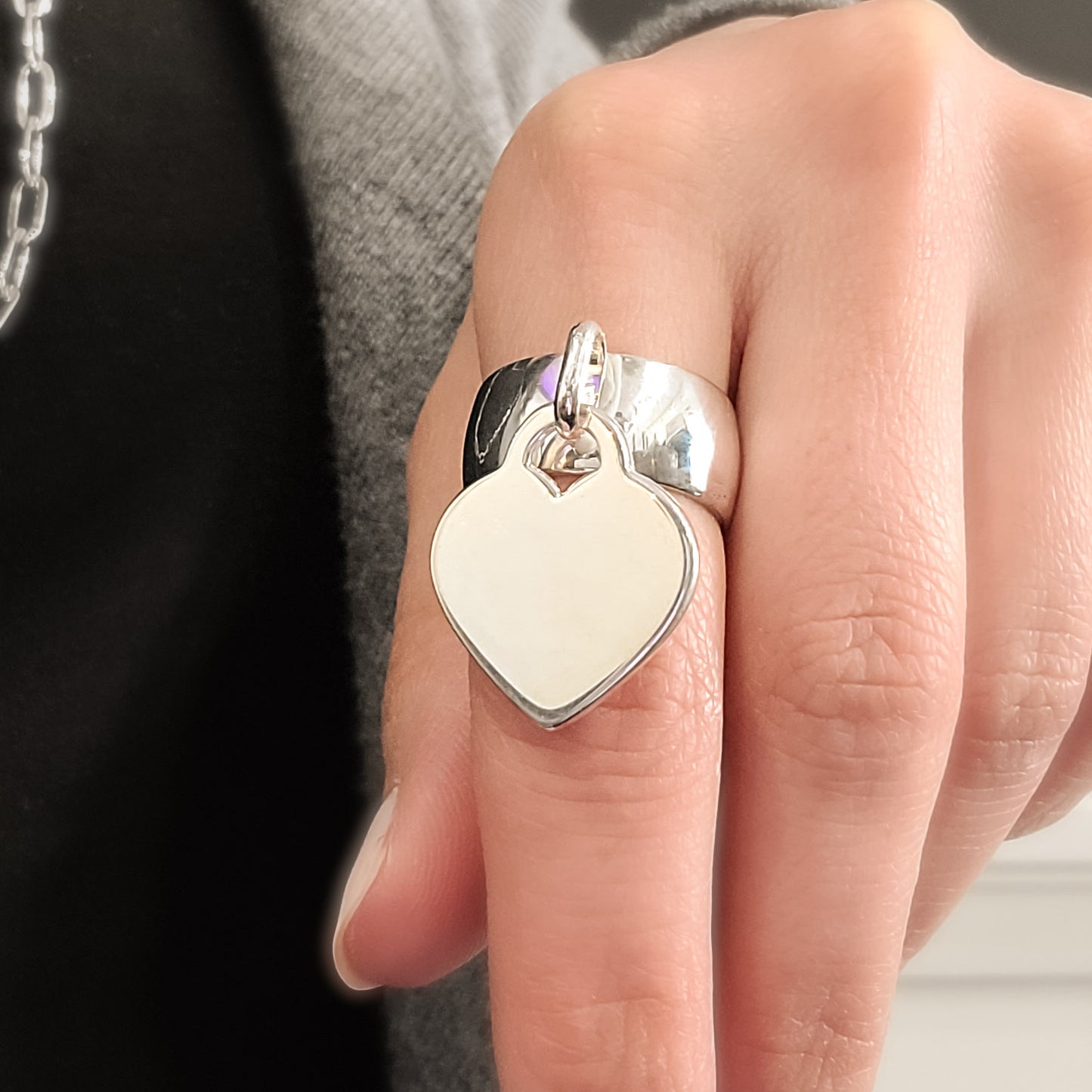 Dangle Love - Silver