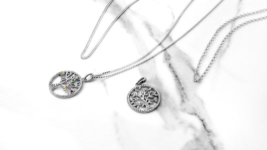 Sterling Silver Tree of Life Necklaces