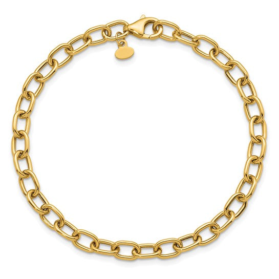 14KT Yellow Gold Cable Bracelet