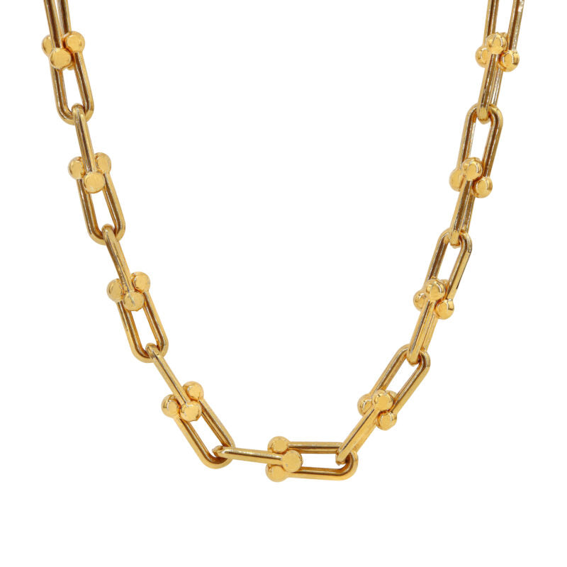 U-Link Chain (5mm) - Solid Gold