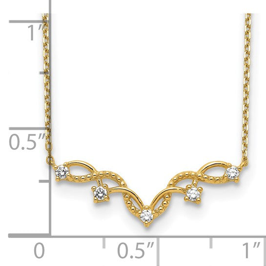 14KT Yellow Gold Fancy Necklace