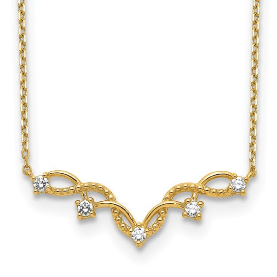 14KT Yellow Gold Fancy Necklace