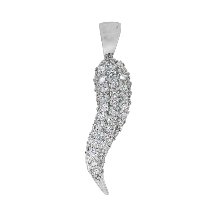 Sterling silver Pepper set with Cubic Zirconia 