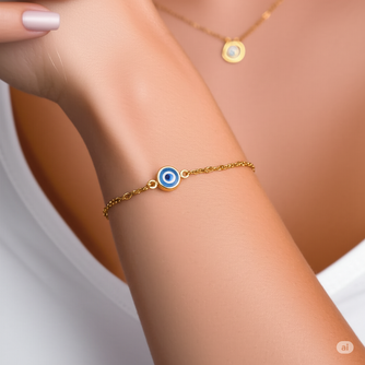 Evil Eye Bracelet - 10KT