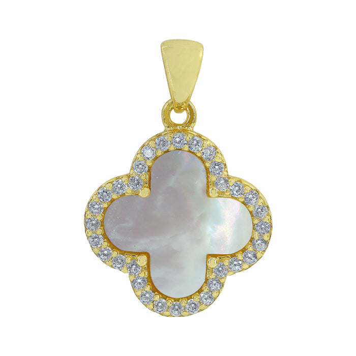 Mother of Pearl Clover - Gold