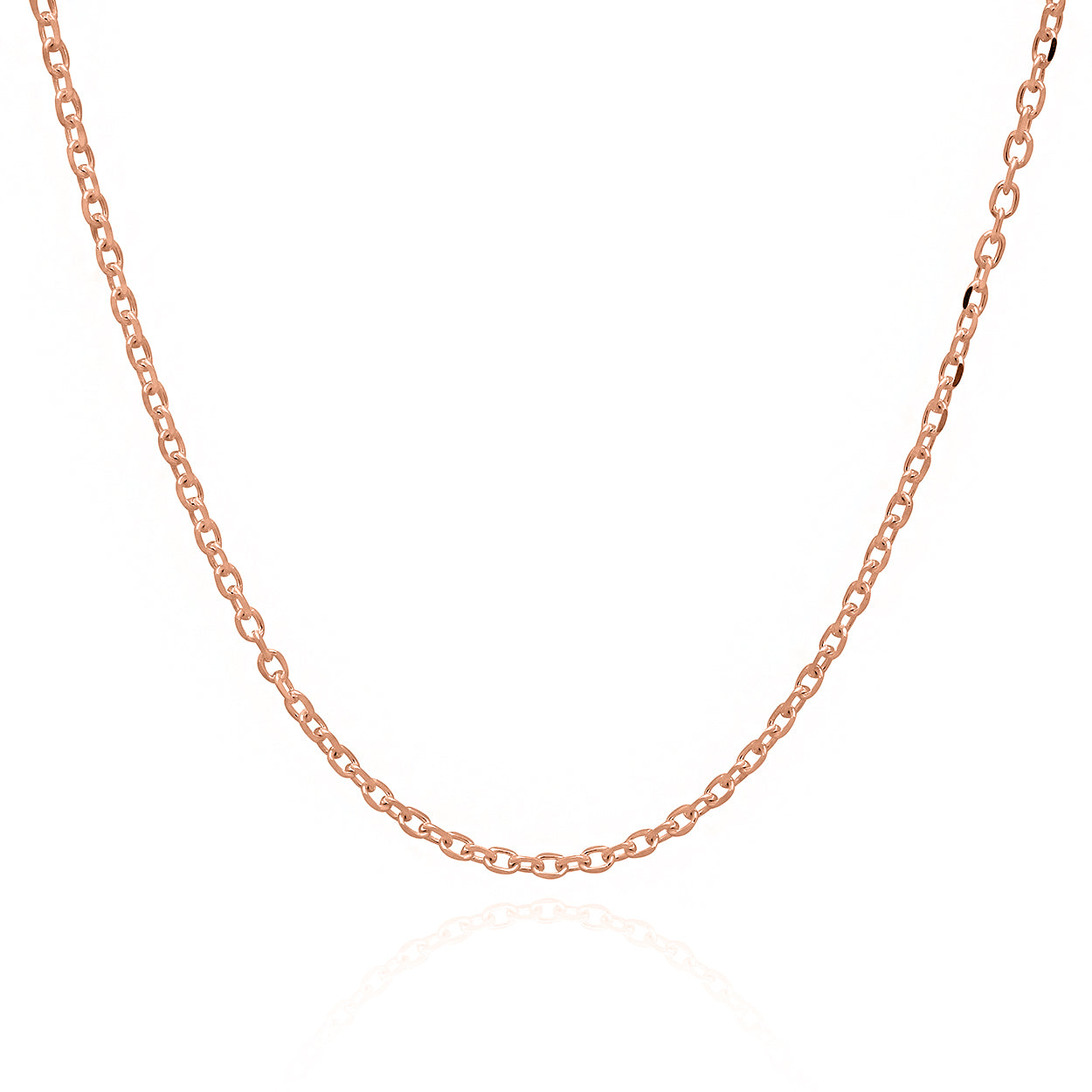 Rolo Chain (1.5mm) - Solid Gold – A&A Jewels Co.