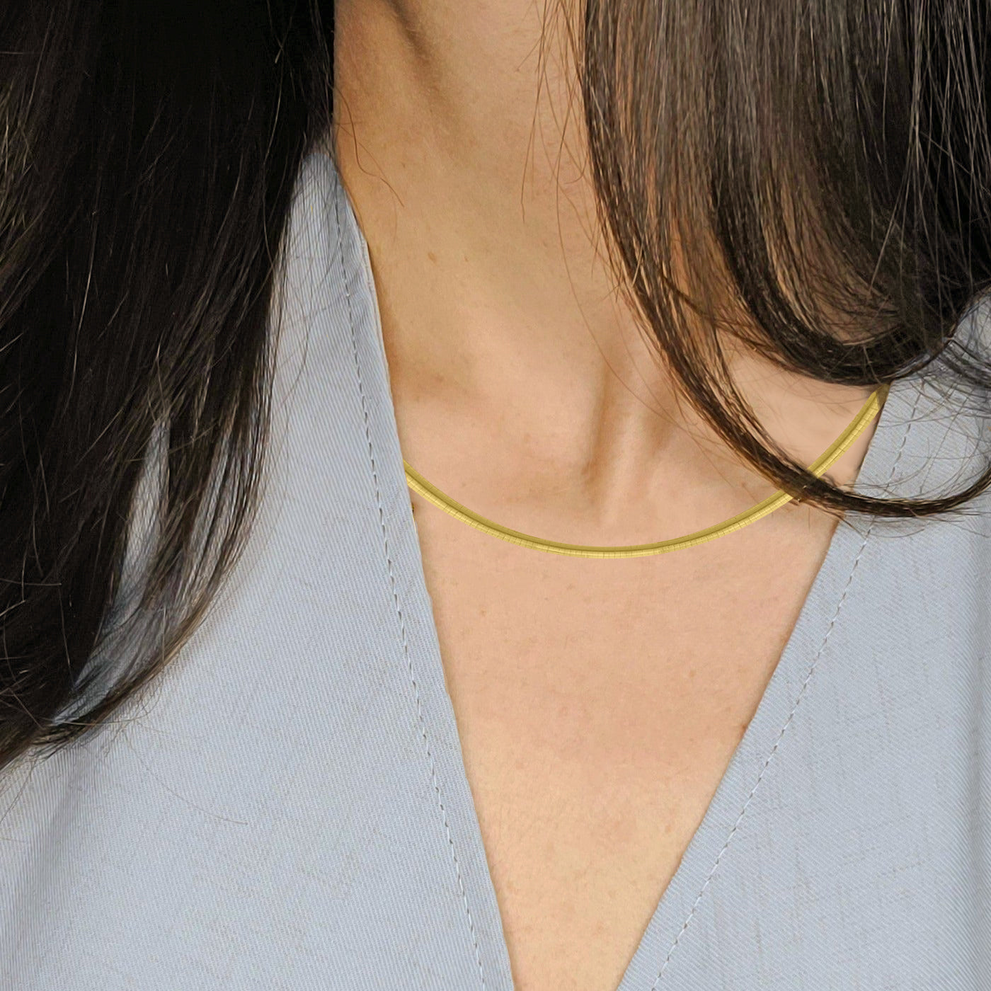 Thin omega chain new arrivals