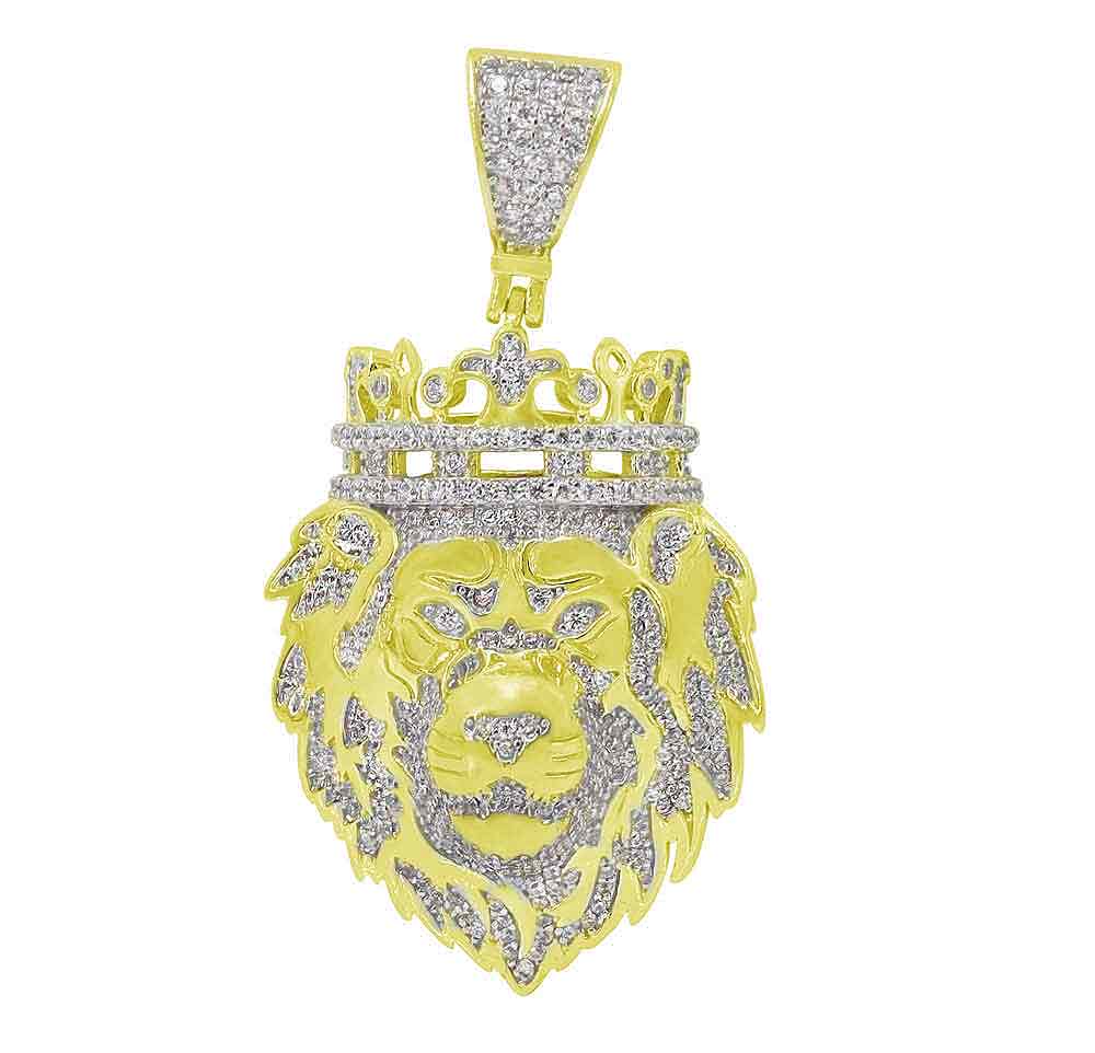 Sterling Silver Lion pendant