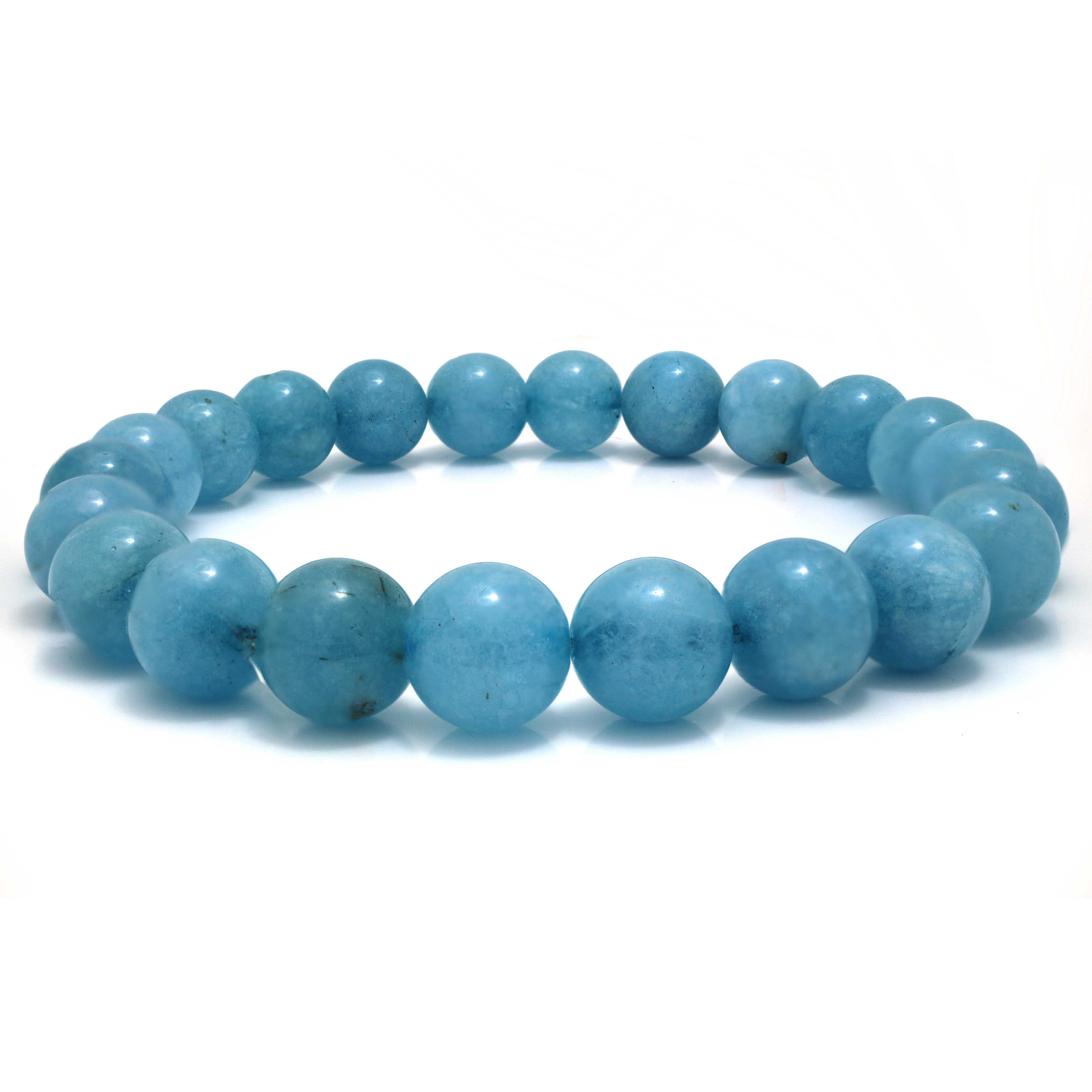 Aquamarine Beaded Bracelet