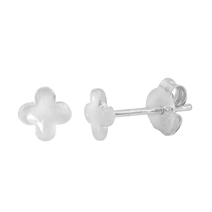 4 Clover Sterling Silver studs