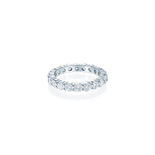 Shared Prong Diamond Eternity Band 2.00CTW Solid Gold White