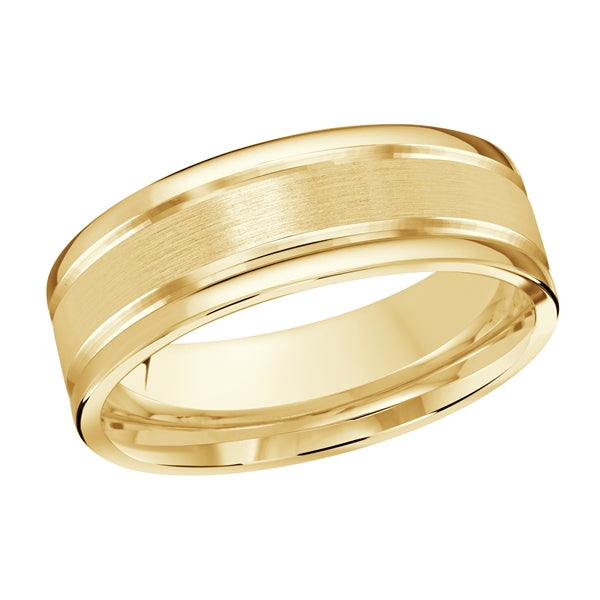 STYLE-001 - 4mm Solid Gold Yellow