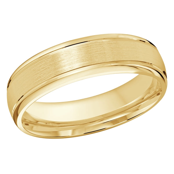 STYLE-002 - 6mm Solid Gold Yellow