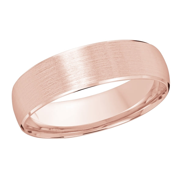 Style 23 Malo Wedding Bands Solid Gold ROse