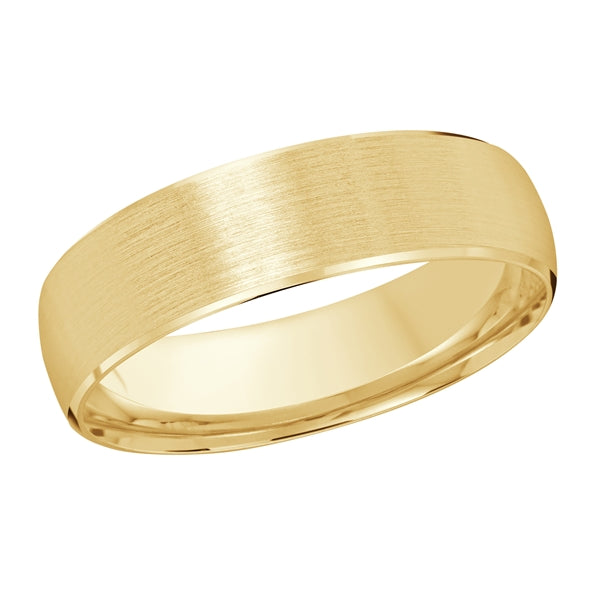Style 23 Malo Wedding Bands Solid Gold Yellow