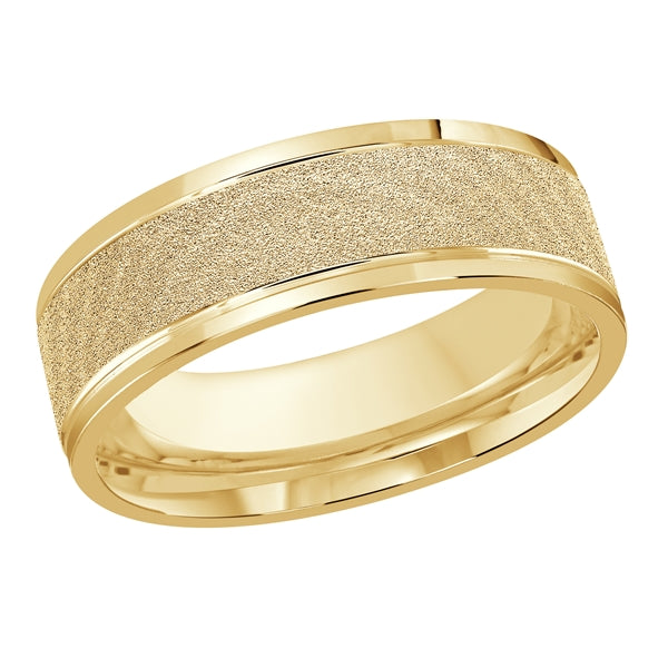 STYLE-003 - 7mm Solid Gold Yellow Special Finish Roll