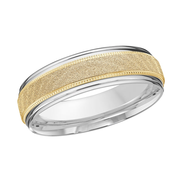 STYLE-005 - 6mm Solid Gold White Yellow Special Finish Roll