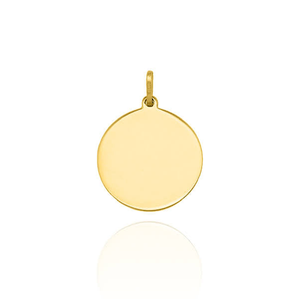 Round Tag - Solid Gold