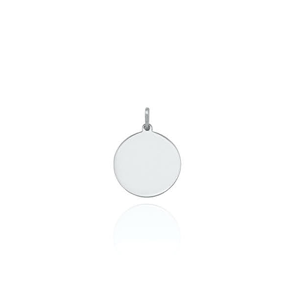 Round Tag - Silver