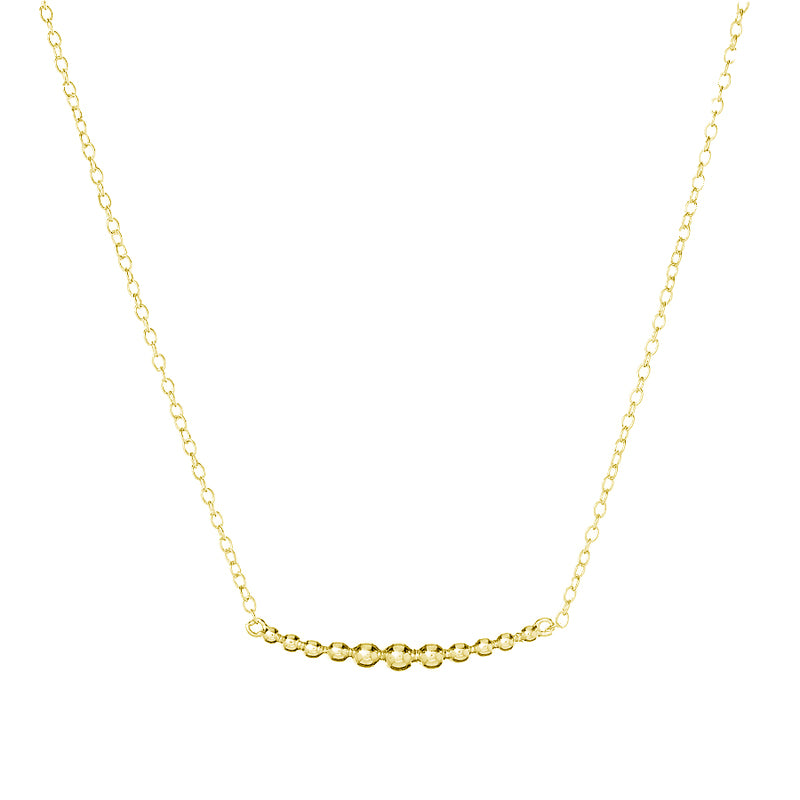 18kt Yellow Gold Plated Simplicity Necklace