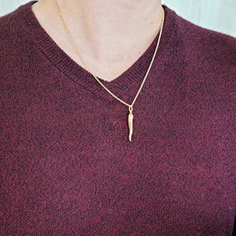 Peperoncino Large Solid Gold