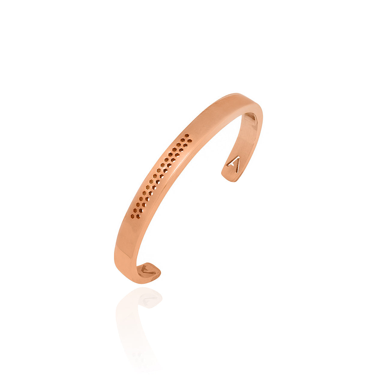Solid Gold Favo Grosso Rose