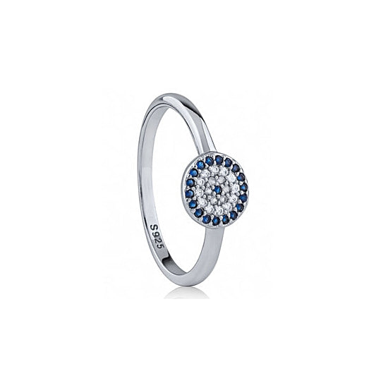 Buy Blue Evil Eye Ring Online - Ferosh