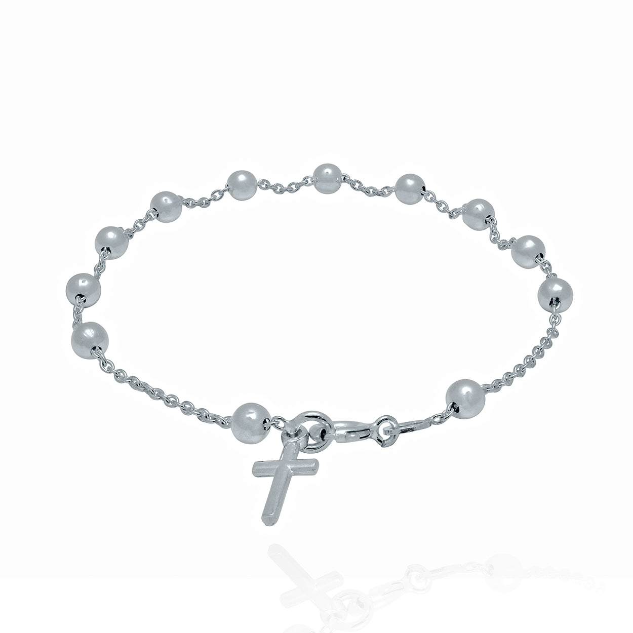 6mm Crystal- Austrian Crystal Rosary Bracelet – Tuscan Hills Religious Gifts