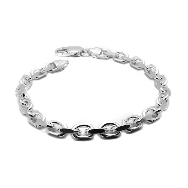 5mm Sterling Silver Cable Style Bracelet