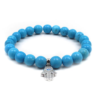 Ocean Hamsa - Turquoise