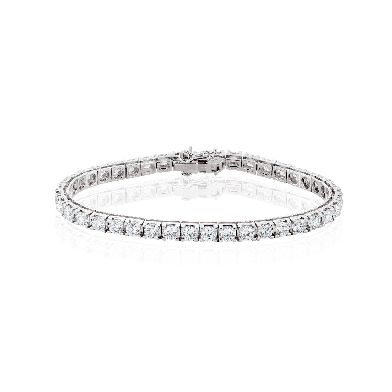 Buy 2 Ct Diamond Tennis Bracelet, 14K Solid Yellow Gold, Natural Real  Stones, Elegant Gift for Woman, Fine Jewelry, 7 Inches Bracelet Online in  India - Etsy